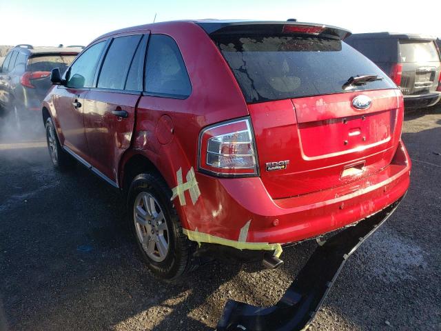 2FMDK3GC9ABB76408 - 2010 FORD EDGE SE RED photo 3