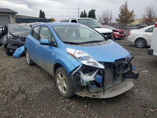 JN1AZ0CP5BT004648 - 2011 NISSAN LEAF SV BLUE photo 1