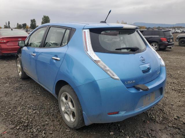 JN1AZ0CP5BT004648 - 2011 NISSAN LEAF SV BLUE photo 3