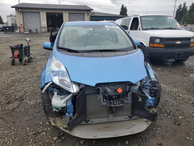 JN1AZ0CP5BT004648 - 2011 NISSAN LEAF SV BLUE photo 9