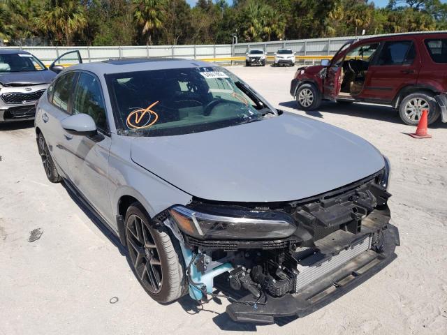 19XFL1H85NE004464 - 2022 HONDA CIVIC SPOR GRAY photo 1