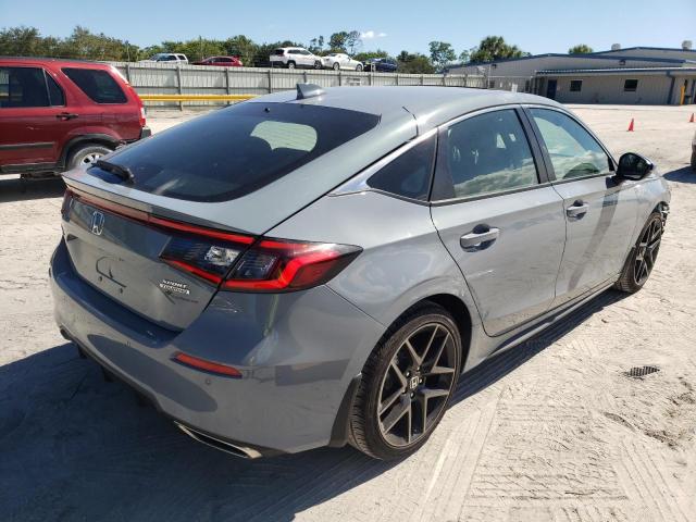 19XFL1H85NE004464 - 2022 HONDA CIVIC SPOR GRAY photo 4