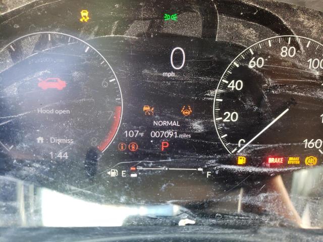 19XFL1H85NE004464 - 2022 HONDA CIVIC SPOR GRAY photo 8