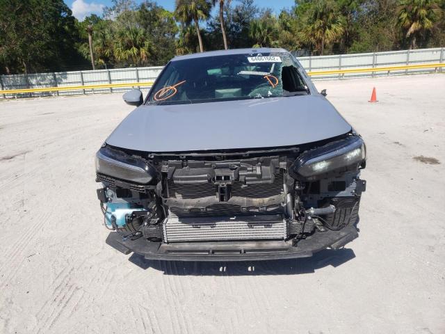 19XFL1H85NE004464 - 2022 HONDA CIVIC SPOR GRAY photo 9