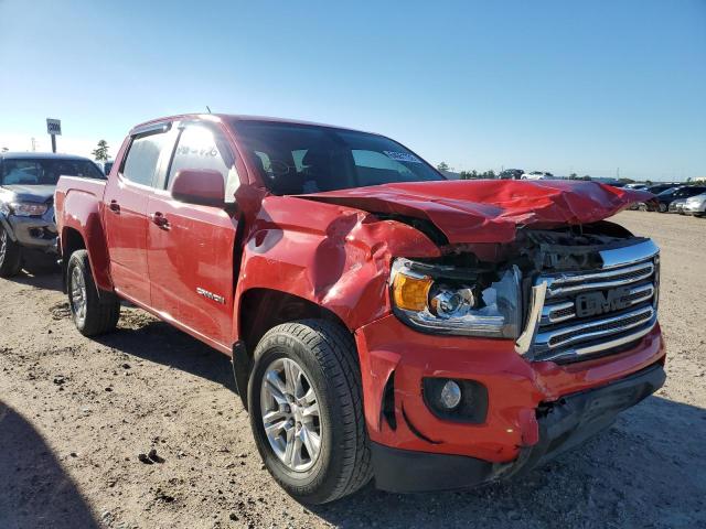 1GTG5CEN8K1304941 - 2019 GMC CANYON SLE RED photo 1