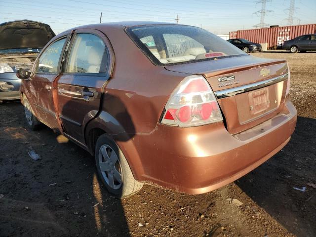 KL1TD5DE9BB219543 - 2011 CHEVROLET AVEO LS 棕色 照片 3