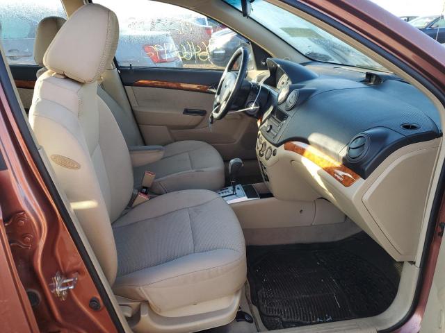 KL1TD5DE9BB219543 - 2011 CHEVROLET AVEO LS 棕色 照片 5