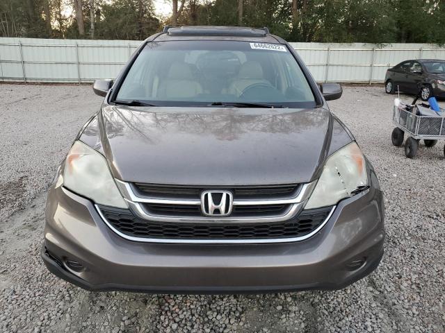 5J6RE4H70AL****** - 2010 HONDA CR-V EXL GRAY photo 5