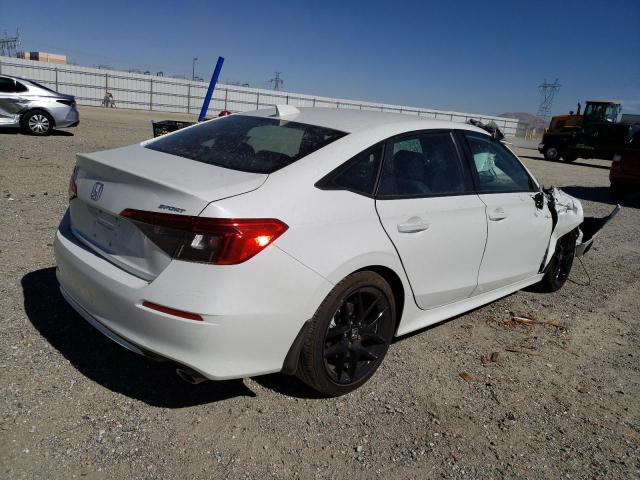 2HGFE2F57NH596965 - 2022 HONDA CIVIC SPOR 白色 照片 4