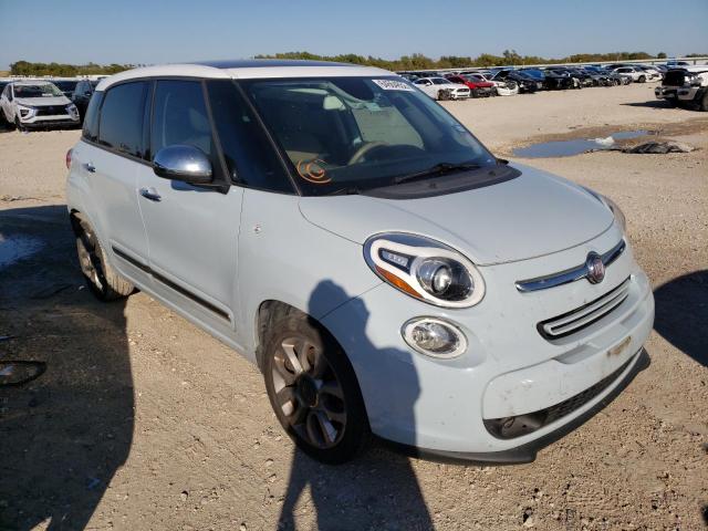 ZFBCFACHXFZ030939 - 2015 FIAT 500L LOUNG BLUE photo 1