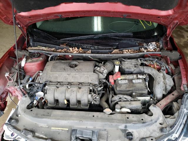 3N1AB7AP5JY332917 - 2018 NISSAN SENTRA S RED photo 7