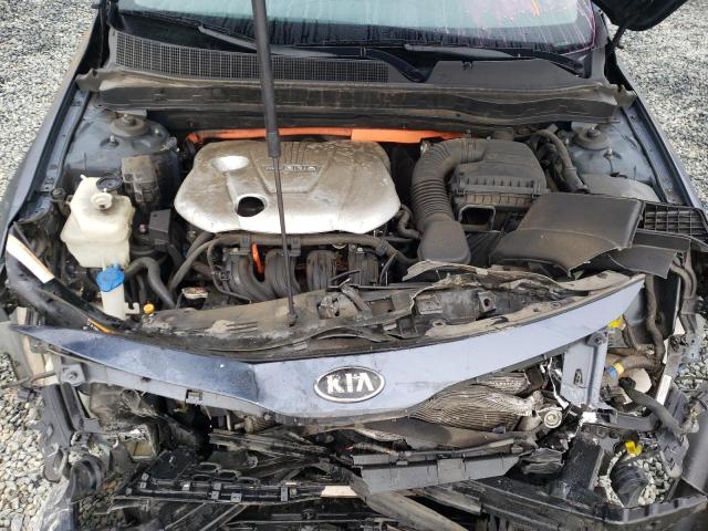 KNAGM4AD2E5067198 - 2014 KIA OPTIMA HYB BLUE photo 7