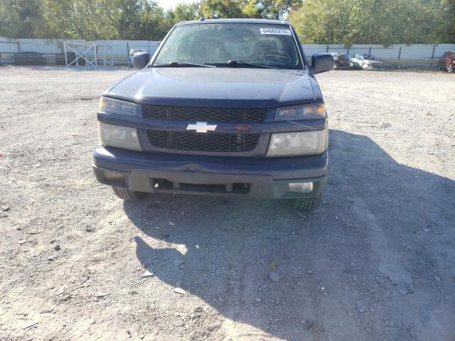 1GCDSCDE7A8147597 - 2010 CHEVROLET COLORADO L BLUE photo 9