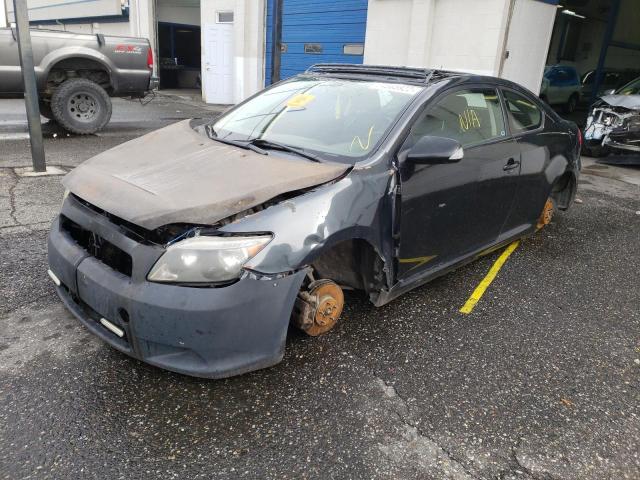 JTKDE177950019044 - 2005 TOYOTA SCION TC Schwarz Foto 2
