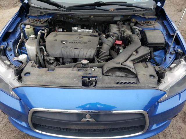 JA32U8FW1FU025089 - 2015 MITSUBISHI LANCER GT BLUE photo 7