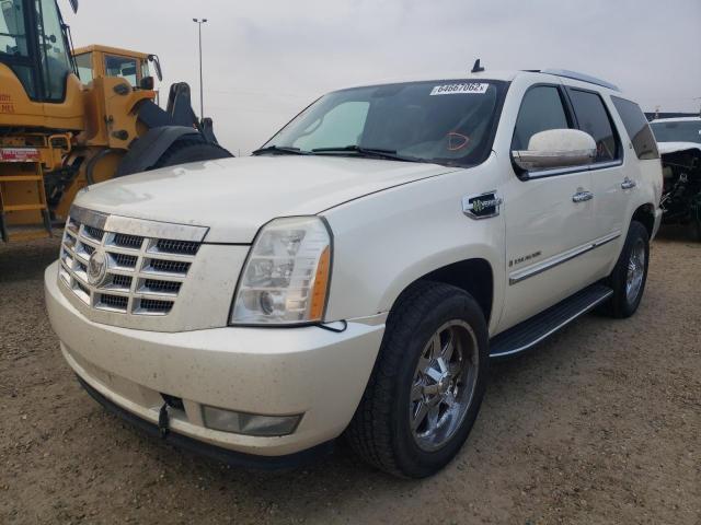 1GYFK43519R217496 - 2009 CADILLAC ESCALADE H WHITE photo 2