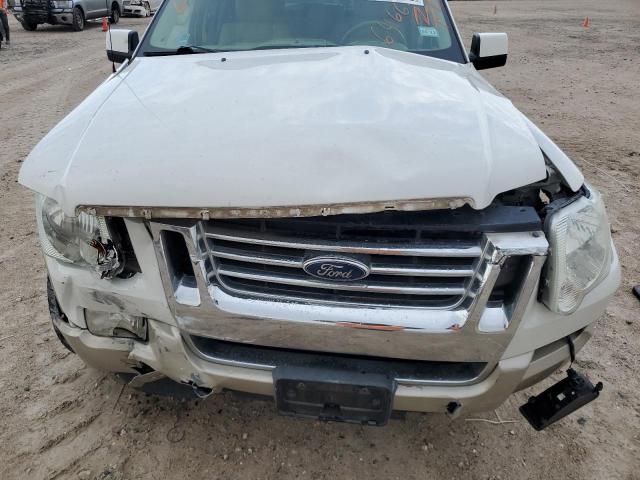 1FMEU64E29UA21078 - 2009 FORD EXPLORER E WHITE photo 9