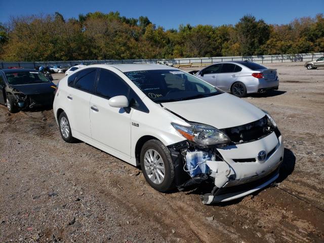 JTDKN3DP4D3044641 - 2013 TOYOTA PRIUS PLUG WHITE photo 1