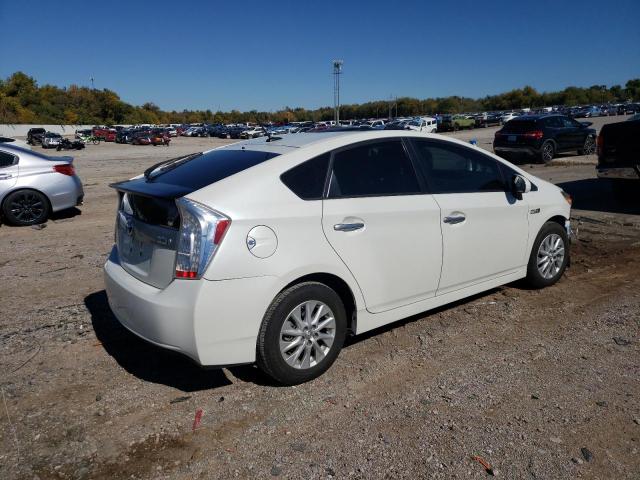 JTDKN3DP4D3044641 - 2013 TOYOTA PRIUS PLUG WHITE photo 4