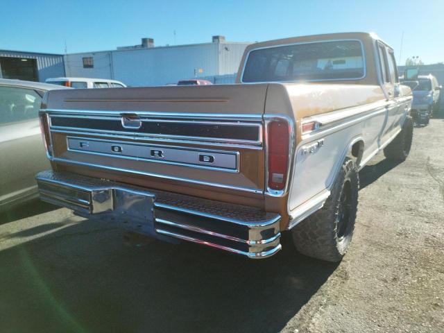 F35JCA56996 - 1976 FORD F250 CC 4X ORANGE photo 4