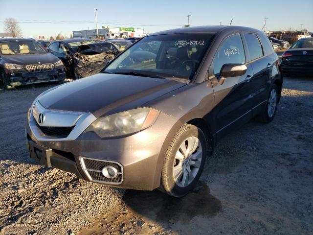 5J8TB1H23AA801408 - 2010 ACURA RDX GRAY photo 2