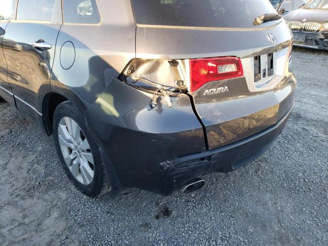 5J8TB1H23AA801408 - 2010 ACURA RDX GRAY photo 9