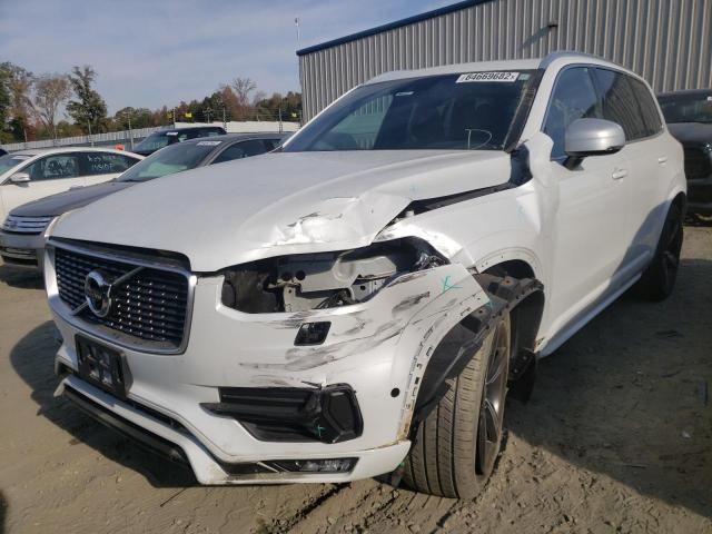 YV4102XMXH1156266 - 2017 VOLVO XC90 T5 WHITE photo 2