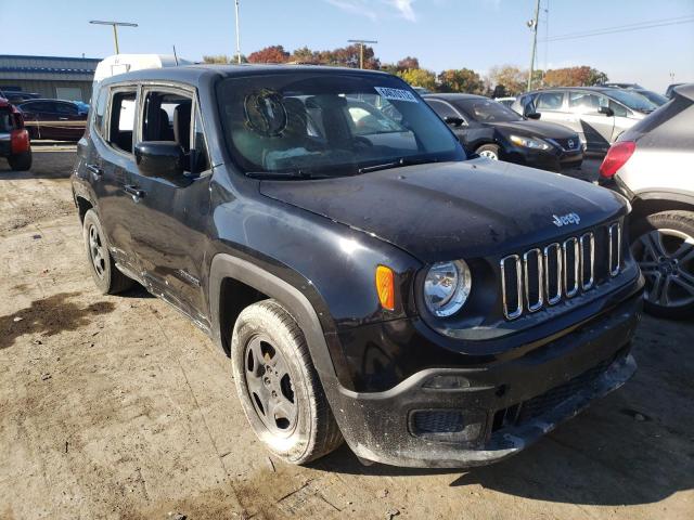 ZACCJAAT0FPB24877 - 2015 JEEP RENEGADE S BLACK photo 1