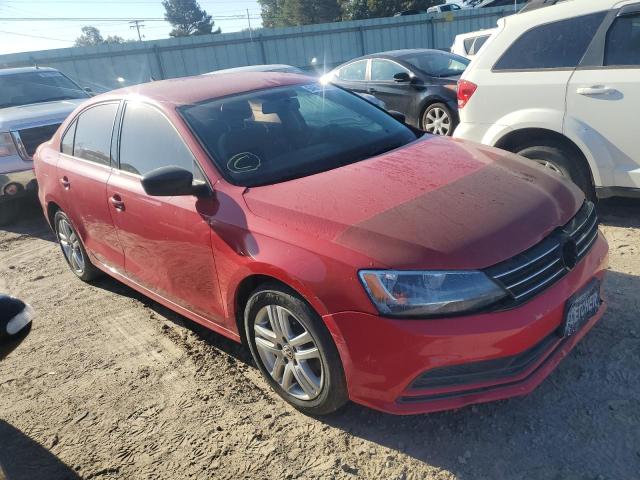 3VW2K7AJ7FM212030 - 2015 VOLKSWAGEN JETTA BASE RED photo 1