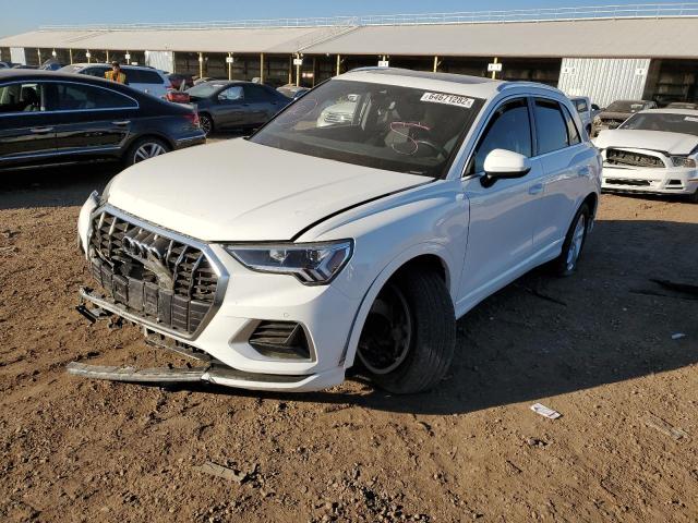 WA1BECF35K1067147 - 2019 AUDI Q3 PREMIUM WHITE photo 2