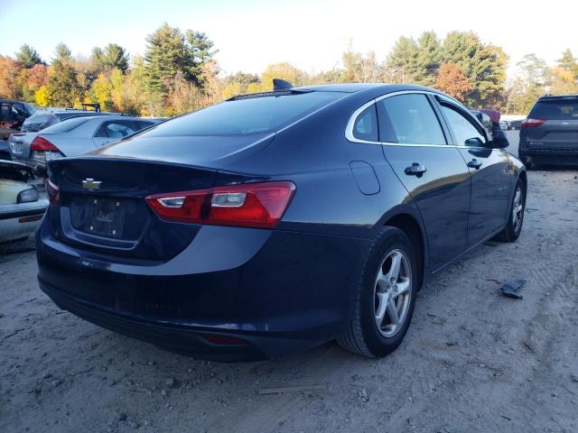 1G1ZB5ST6HF143428 - 2017 CHEVROLET MALIBU L BLUE photo 4