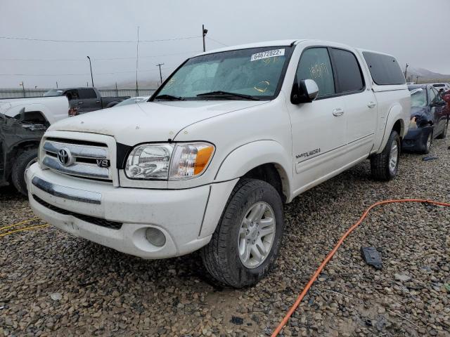 5TBDT44165S500437 - 2005 TOYOTA TUNDRA DOU WHITE photo 2