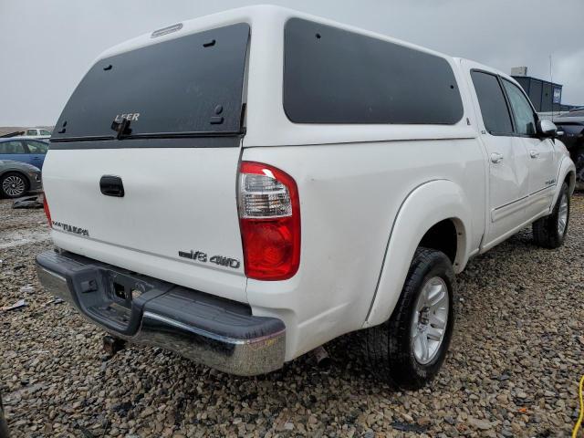 5TBDT44165S500437 - 2005 TOYOTA TUNDRA DOU WHITE photo 4