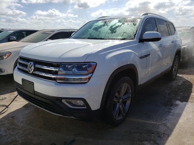 1V2MR2CA7JC556747 - 2018 VOLKSWAGEN ATLAS SEL WHITE photo 2