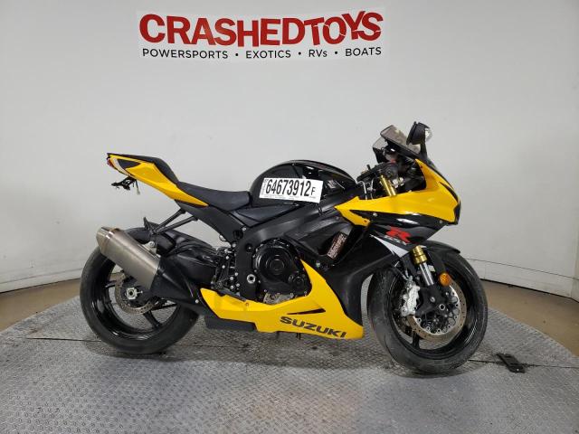 JS1GR7MA9H2100320 - 2017 SUZUKI GSX-R750 YELLOW photo 1