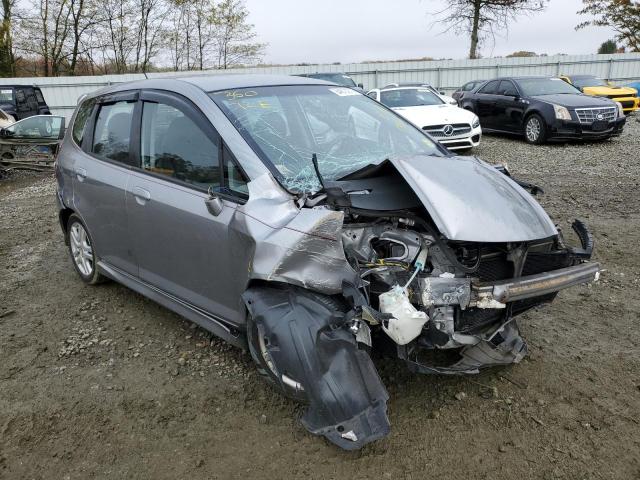 JHMGD386X7S002087 - 2007 HONDA FIT S 银色 照片 1