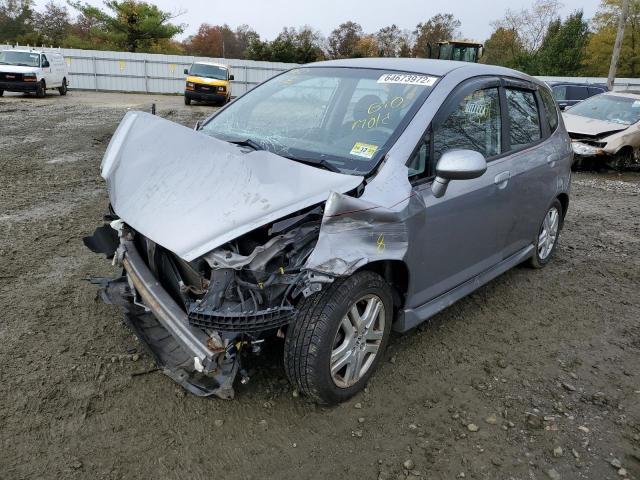 JHMGD386X7S002087 - 2007 HONDA FIT S 银色 照片 2