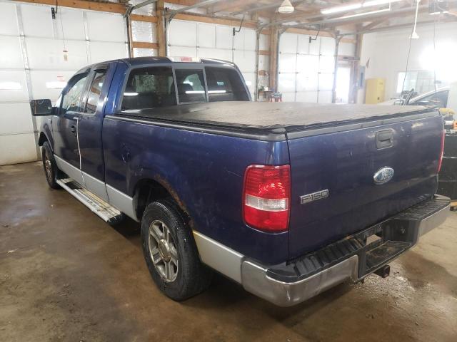 1FTPX12V87FA58549 - 2007 FORD F150 BLUE photo 3