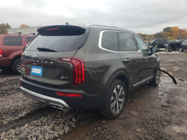 5XYP6DHC4MG149806 - 2021 KIA TELLURIDE GREEN photo 4