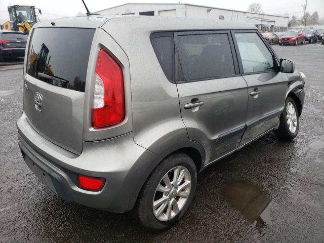 KNDJT2A50D7579196 - 2013 KIA SOUL GRAY photo 4