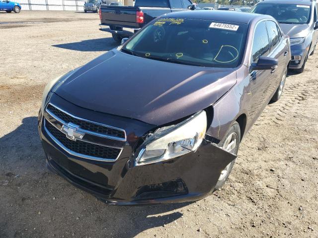 1G11C5SL1FF310463 - 2015 CHEVROLET MALIBU 1LT 紫色 照片 2