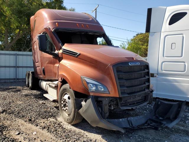 3AKJHHDRXMSMT4321 - 2021 FREIGHTLINER CASCADIA 1 ORANGE photo 1