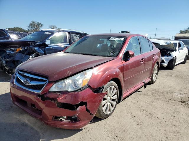 4S3BMEL64C2014342 - 2012 SUBARU LEGACY 3.6 RED photo 2