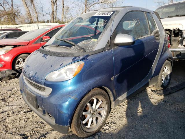 WMEEK31X39K240577 - 2009 SMART FORTWO PAS 蓝色 照片 2