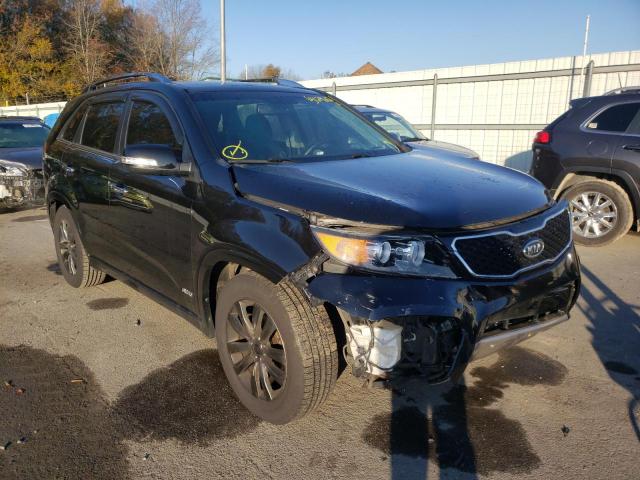 5XYKWDA27DG345735 - 2013 KIA SORENTO SX BLACK photo 1