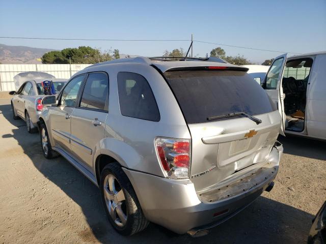 2CNDL737986014701 - 2008 CHEVROLET EQUINOX SP SILVER photo 3