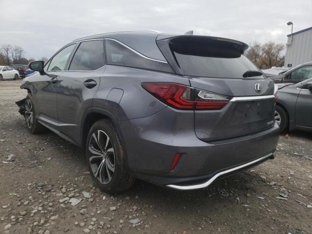 JTJDZKCA4J2001386 - 2018 LEXUS RX 350 L GRAY photo 3