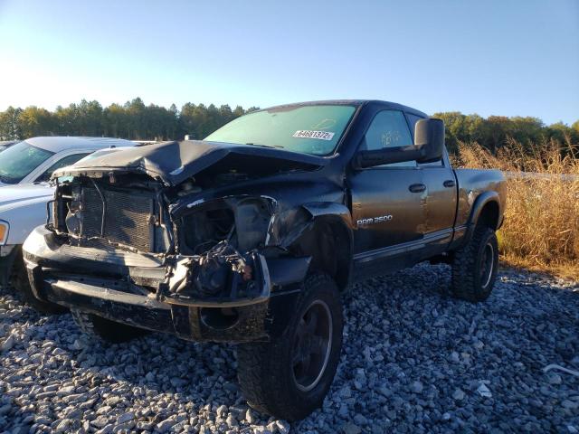 1D7KS28C96J134897 - 2006 DODGE RAM 2500 S BLACK photo 2