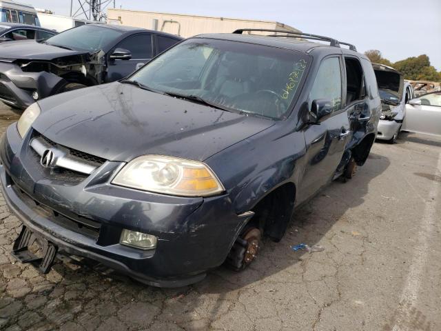 2HNYD18615H502079 - 2005 ACURA MDX TOURIN GRAY photo 9