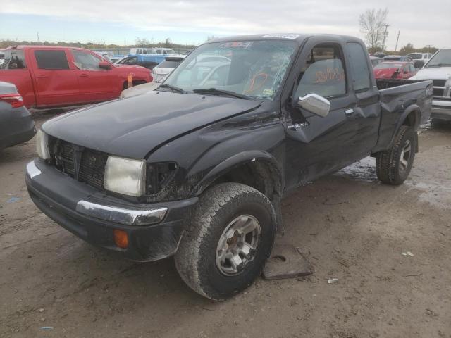 4TAWN74N4WZ132396 - 1998 TOYOTA TACOMA XTR BLACK photo 2